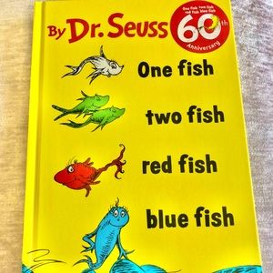 Dr. Seuss One Fish, Two Fish, Red Fish, Blue Book
